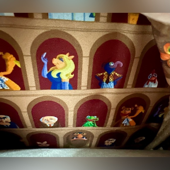 Loungefly Disney The Muppets Group Light-Up Mini Backpack - Picture 7 of 9